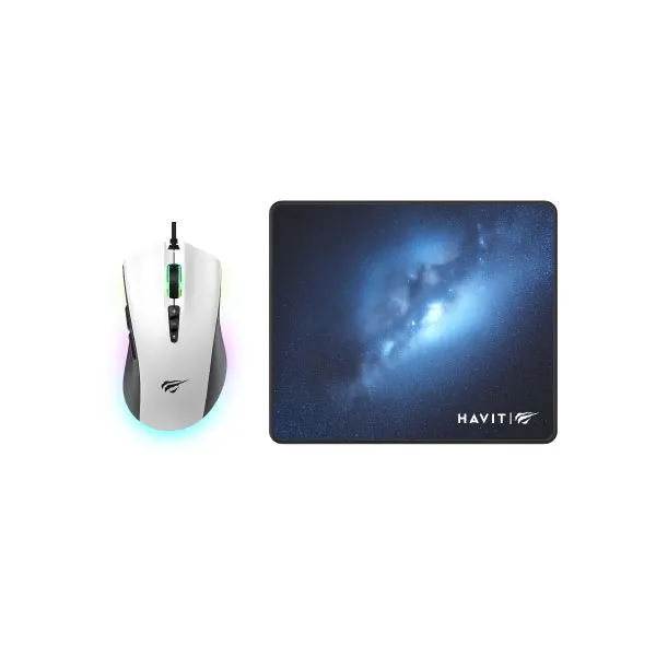 Havit MS1040CM USB Mouse & Mousepad 2-in-1 Combo