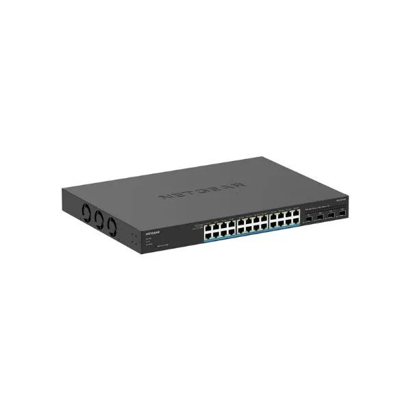Netgear MS324TXUP 24-Port Multi-Gigabit (2.5G) Ethernet Ultra60 PoE++ Smart Switch with 4 SFP+ Ports (PoE Budget 720W)