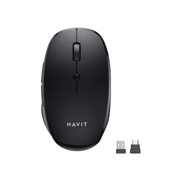 HAVIT MS50WB Tri-Mode Wireless Bluetooth + 2.4GHz Mouse