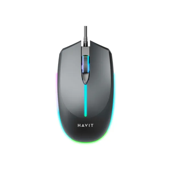 Havit MS68 USB RGB backlit Programmable Gaming Mouse