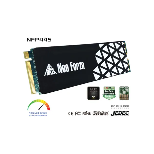 NEO FORZA NFP445PCI50-44H1200 500 GB M.2 2280 NVMe PCIe GEN4X4 SSD