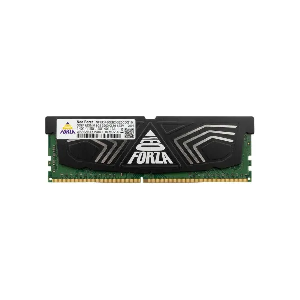 Neo Forza NFUD480E82-3200DG10 DDR4 U-DIMM 8GB 3200MHz CL16 1.35V Desktop RAM with Heatsink