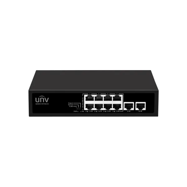 Uniview NSW2010-10T-POE-S-IN 8 PoE + 2 Port Uplink Switch