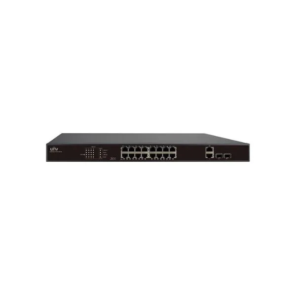 UNV NSW2010-16T2GC-POE-IN 16-PORT 10/100 POE SWITCH WITH ETHERNET UPLINK GIGA COMBO PORT
