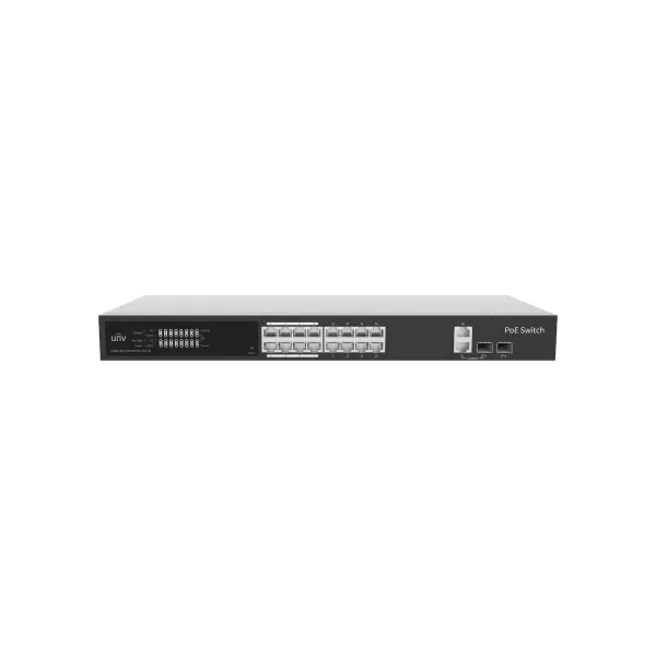 Uniview NSW2100-17GT1GP1GC-POE-IN 16 Port Lite Cloud Managed Gigabit Ethernet PoE Switch