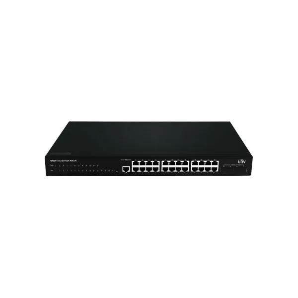 Uniview NSW5130-24GT4GP-POE-IN 24-Port Managed PoE Switch with SFP Uplink