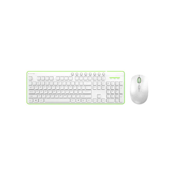 Acer Gadget PG85W Wireless Keyboard Mouse Combo with Battery White