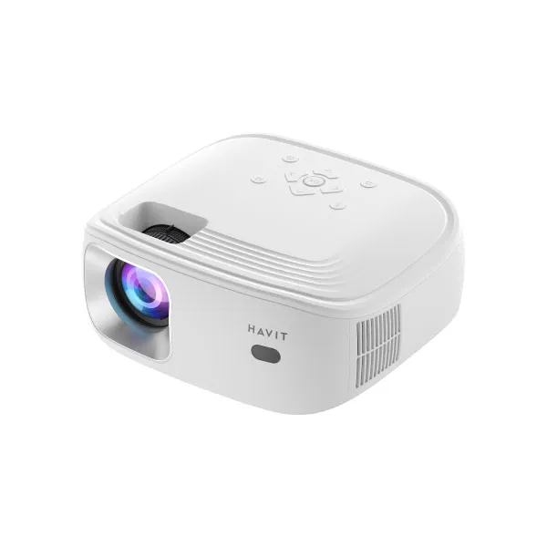 Havit PJ212 2.4G + 5G WiFi screen mirroring Projector