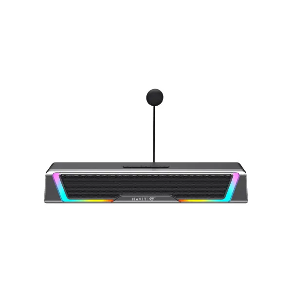 Havit SK221 RGB Dual Mode Gaming Soundbar with Detachable Microphone