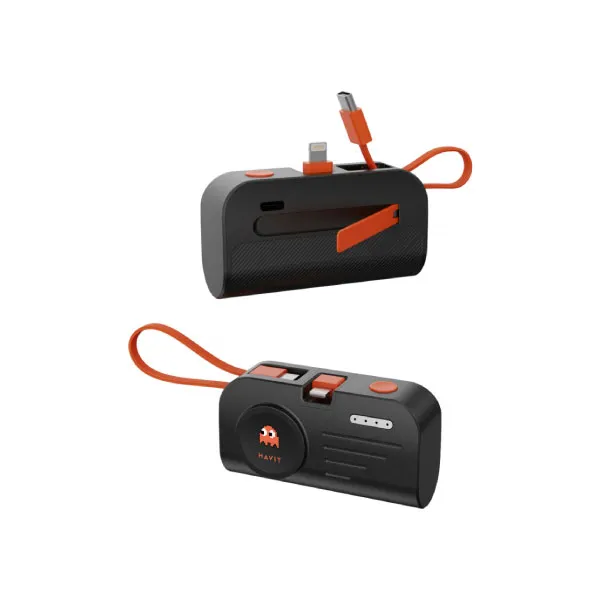 Havit STK011 Power Bank, Mini Fan, USB Charger & Data Cable 4 in 1 Combo