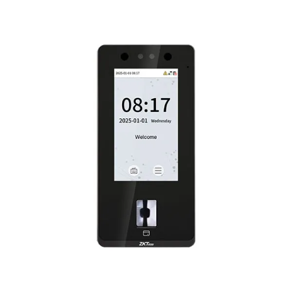 ZKTeco SenseFace 4A (C) Biometric Time Attendance & Access Control Terminal with Adapter