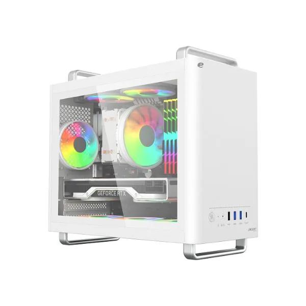 ACER GADGET U320WG WHITE MICRO ATX BUSINESS CASE